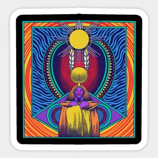 SUN RA - Psychedelic Design Sticker